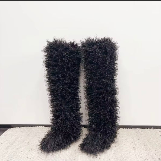 Pre Order Fur Boots