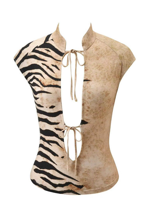Zebra Top