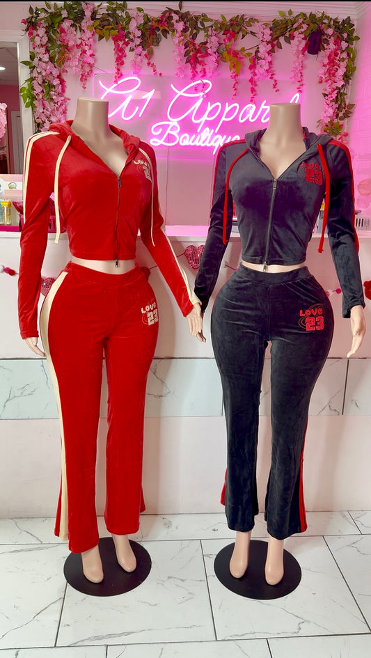 Lover Velour Set