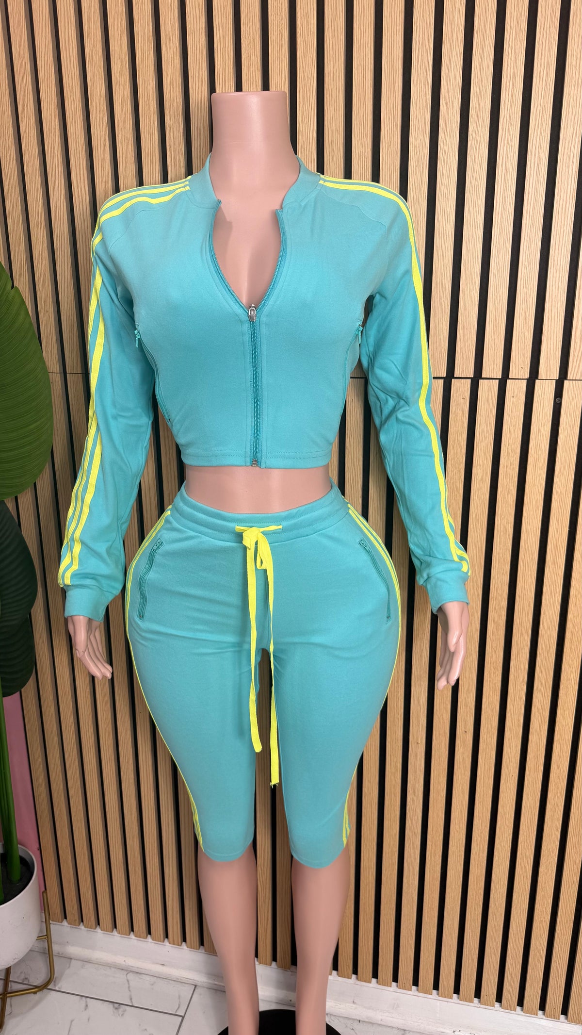 Stripe Down Set