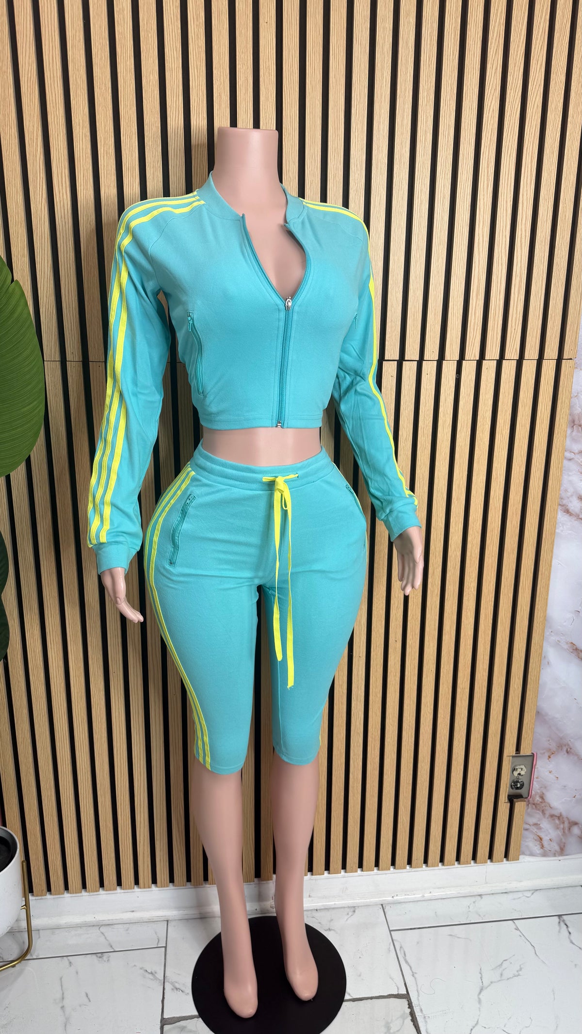 Stripe Down Set