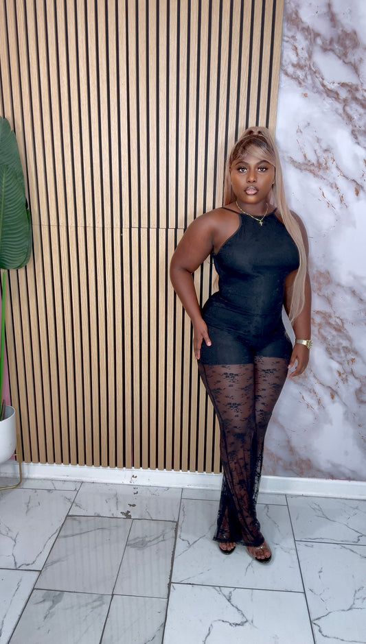 Lady In Lace Jumpsuit